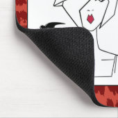 私のティアラで、私は全てを処理でき、誰でも! マウスパッド (コーナー)