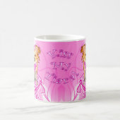 私のティアラ2のチワワのプリンセスのマグに接吻して下さい コーヒーマグカップ (中央)