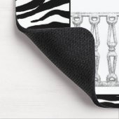 「私のティアラ、私のキス、その他何でも、あなたは足できる！」 マウスパッド (コーナー)