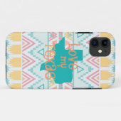 私のテキサス州の電話箱を愛して下さい Case-Mate iPhoneケース (裏面(横))