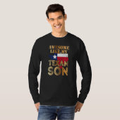 私のテキ素晴らしサンの息子のように Tシャツ (正面フル)