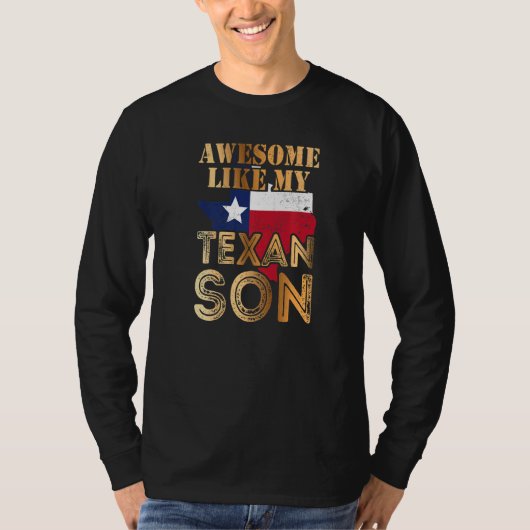 私のテキ素晴らしサンの息子のように Tシャツ (正面)