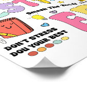 私のテスト時代のスタールテスト日こ得の動機 ポスター (角)