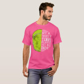私のテニスお気に入りの選手が私にテニスパパパパを呼ぶ Tシャツ (正面フル)