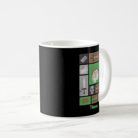 私のテラお気に入りのリアの贈り物を誕生日 コーヒーマグカップ (正面右)