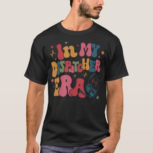 私のディスパッチャ時代911警察の緊急事態が感謝 Tシャツ (正面)