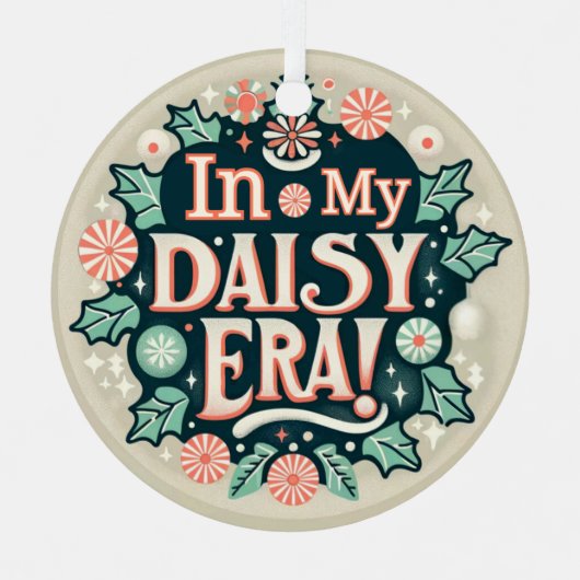 私のデイジー時代のスカウティング メタルオーナメント (正面)