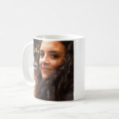 私のデザインだけでマグカップ写真 コーヒーマグカップ (正面左)