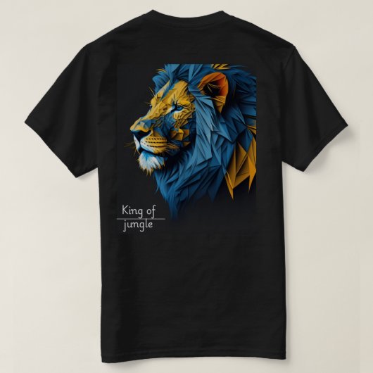 私のデザイン Tシャツ (デザイン裏面)