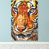 私のデジタルアートブラシ キャンバスプリント (インサイチュ (ウッドフロア))