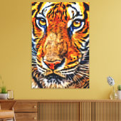 私のデジタルアートブラシ キャンバスプリント (インサイチュ (リビング))