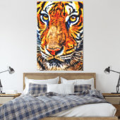 私のデジタルアートブラシ キャンバスプリント (インサイチュ (寝室))