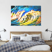 私のデジタルアートブラシ キャンバスプリント (インサイチュ (寝室))