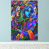 私のデジタルアートブラシ キャンバスプリント (インサイチュ (ウッドフロア))