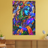 私のデジタルアートブラシ キャンバスプリント (インサイチュ (リビング))