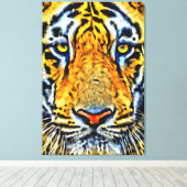 私のデジタルアートブラシ キャンバスプリント (インサイチュ (ウッドフロア))