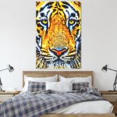 私のデジタルアートブラシ キャンバスプリント (インサイチュ (寝室))