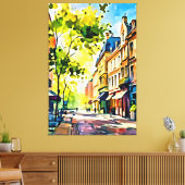 私のデジタルアートブラシ キャンバスプリント (インサイチュ (リビング))