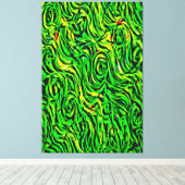 私のデジタルアートブラシ キャンバスプリント (インサイチュ (ウッドフロア))