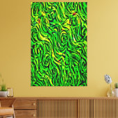 私のデジタルアートブラシ キャンバスプリント (インサイチュ (リビング))