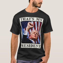 私のトランプ大統領の割り当てTシャツ Tシャツ