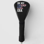 私のトランプ女の子の時代で米国47番目の大統領 ゴルフヘッドカバー (正面)