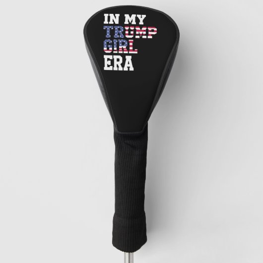 私のトランプ女の子の時代で米国47番目の大統領 ゴルフヘッドカバー (正面)