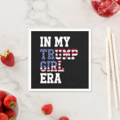 私のトランプ女の子の時代で米国47番目の大統領 スタンダードカクテルナプキン (インサイチュ)