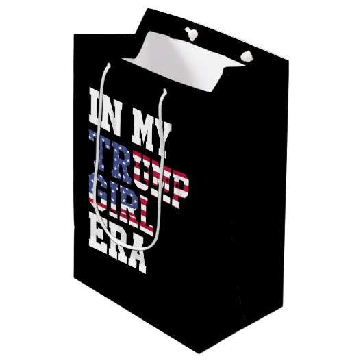 私のトランプ女の子の時代で米国47番目の大統領 ミディアムペーパーバッグ (正面アングル)