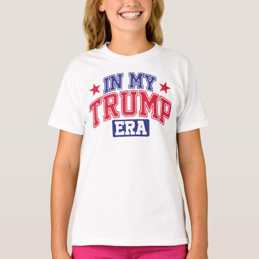 私のトランプ時代に Tシャツ (正面)