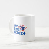 私のトランプ時代2024 コーヒーマグカップ (正面左)