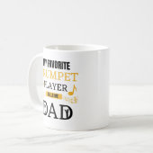 私のトランペお気に入りのット選手が私にパパトランプティストを呼び出す コーヒーマグカップ (正面左)
