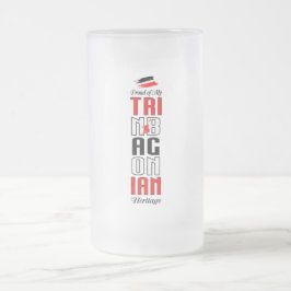私のトリン誇りを持ったバゴニア伝統の曇りマグカップの フロストグラスビールジョッキ