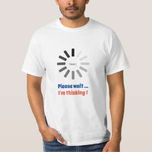私のトレンドを考えお待ちパーソナライズされたなさい Tシャツ