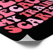 私のトレーナーがGを怖がるので私はここだけおもしろいだ ポスター (角)