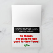 私のトレーナーは何をしますか。 休日カード シーズンカード (内部)