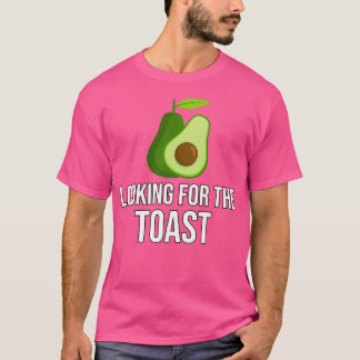 私のトーストにアボカドを探してトースト Tシャツ