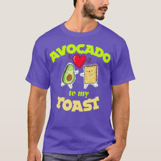 私のトーストにアボカド私はアボカドの口径が大好き Tシャツ