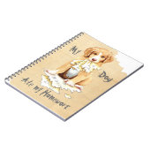 私のトーラー食べの宿題ノート ノートブック (左側)