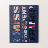 私のト恋しく思ランプ大統領 ジグソーパズル (縦)