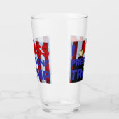 私のト恋しく思ランプ大統領 タンブラーグラス (左)