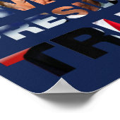 私のト恋しく思ランプ大統領 ポスター (角)