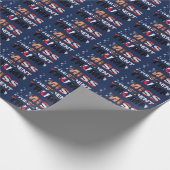 私のト恋しく思ランプ大統領 ラッピングペーパー (角)