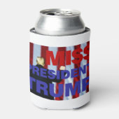 私のト恋しく思ランプ大統領 缶クーラー (缶正面)