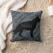 私のドイツの羊飼い犬の枕を愛する クッション (ブランケット)