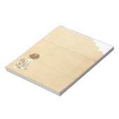 私のドイツ語の短い指食べ指宿題 ノートパッド (回転)