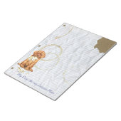 私のドグドゥボルドー私の食べレッスンプラン ノートパッド (アングル)