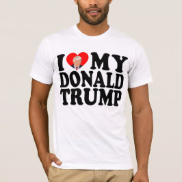 私のドナルド・トランプ第47代大統領を愛してる Tシャツ