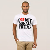 私のドナルド・トランプ第47代大統領を愛してる Tシャツ (正面フル)