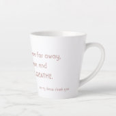 私のドナーラテマグに感謝 カフェラテマグ (右)